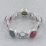 925 Sterling Silver Larimar Ring