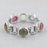 925 Sterling Silver Larimar Ring