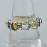 925 Sterling Silver Larimar Ring