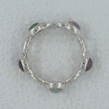 925 Sterling Silver Larimar Ring