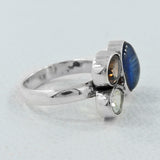 925 Sterling Silver Larimar Rings