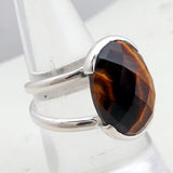 Mustard Jasper Silver Rings