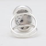 Mustard Jasper Silver Rings