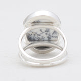 Mustard Jasper Silver Rings