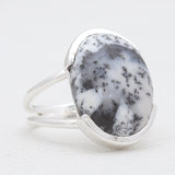 Mustard Jasper Silver Rings