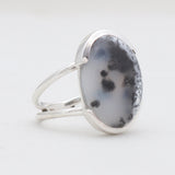 Mustard Jasper Silver Rings