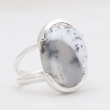 Mustard Jasper Silver Rings
