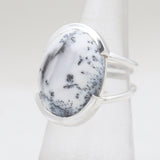 Mustard Jasper Silver Rings