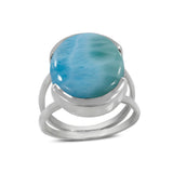 Mustard Jasper Silver Rings