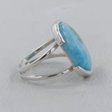 Mustard Jasper Silver Rings