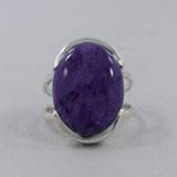 Mustard Jasper Silver Rings