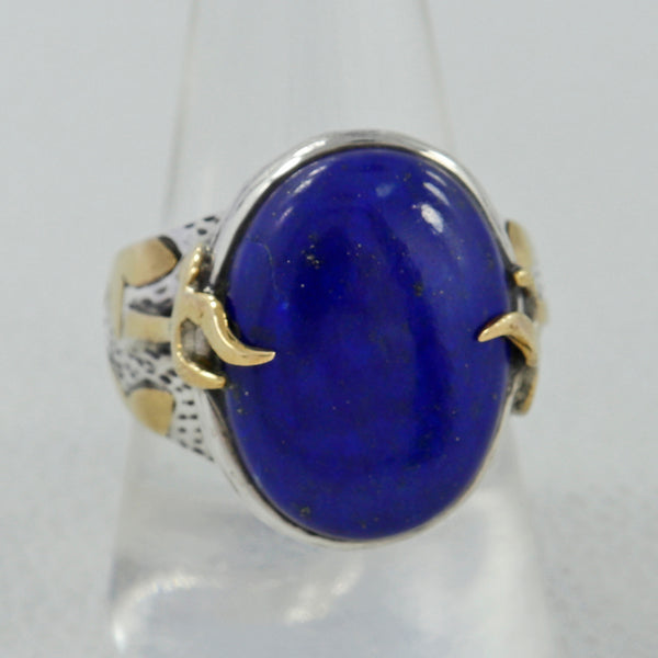 925 Sterling Silver Lapis Lazuli Ring