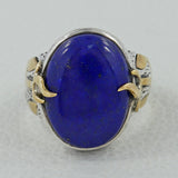 925 Sterling Silver Lapis Lazuli Ring