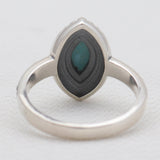 925 Sterling Silver Blue Larimar Rings