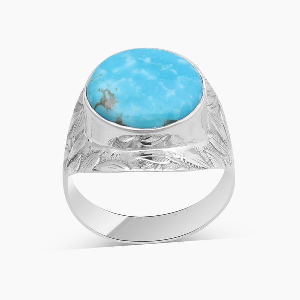925 Sterling Silver Arizona Turquoise Rings