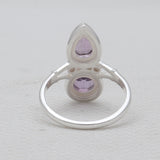 925 Sterling Silver Amethyst Rings