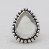 Lemon Topaz Silver Rings