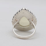 Lemon Topaz Silver Rings