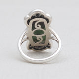 925 Sterling Silver Ruby Zoisite Rings