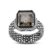 Amethyst Silver Rings