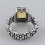 Amethyst Silver Rings