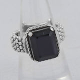 Amethyst Silver Rings