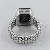 Amethyst Silver Rings