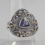 Garnet Gemstone Sterling Silver Rings