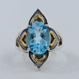 925 Sterling Silver Citrine Rings