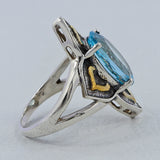 925 Sterling Silver Citrine Rings