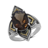 925 Sterling Silver Citrine Rings