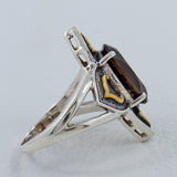 925 Sterling Silver Citrine Rings