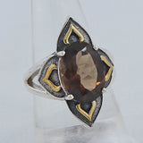 925 Sterling Silver Citrine Rings