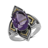 925 Sterling Silver Citrine Rings