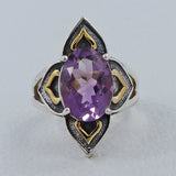 925 Sterling Silver Citrine Rings