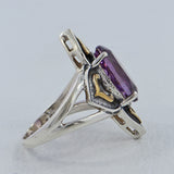 925 Sterling Silver Citrine Rings