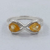 925 Sterling Silver Peridot Rings