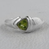 Peridot gemstone 925 Sterling Silver Rings