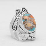 Labradorite Silver Rings