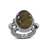 Kunzite Gemstone Sterling Silver Rings