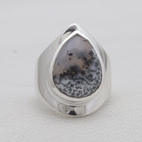 925 Silver Rainbow Moonstone Rings