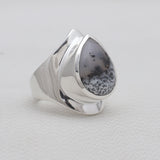925 Silver Rainbow Moonstone Rings