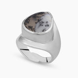 925 Silver Rainbow Moonstone Rings