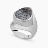 925 Silver Rainbow Moonstone Rings