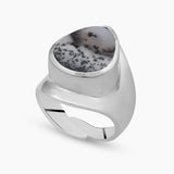 925 Silver Rainbow Moonstone Rings