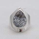 925 Silver Rainbow Moonstone Rings