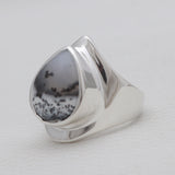 925 Silver Rainbow Moonstone Rings