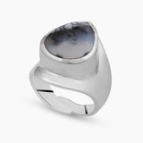 925 Silver Rainbow Moonstone Rings