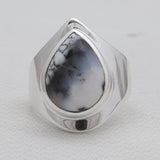 925 Silver Rainbow Moonstone Rings