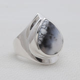 925 Silver Rainbow Moonstone Rings